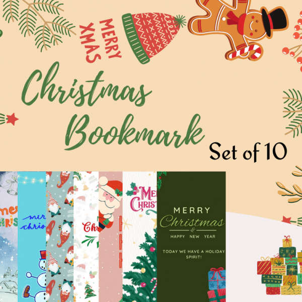 Christmas Special Printable Bookmarks