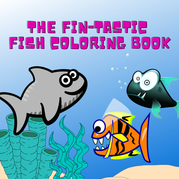 The Fin-tastic Fish Digital Coloring Book